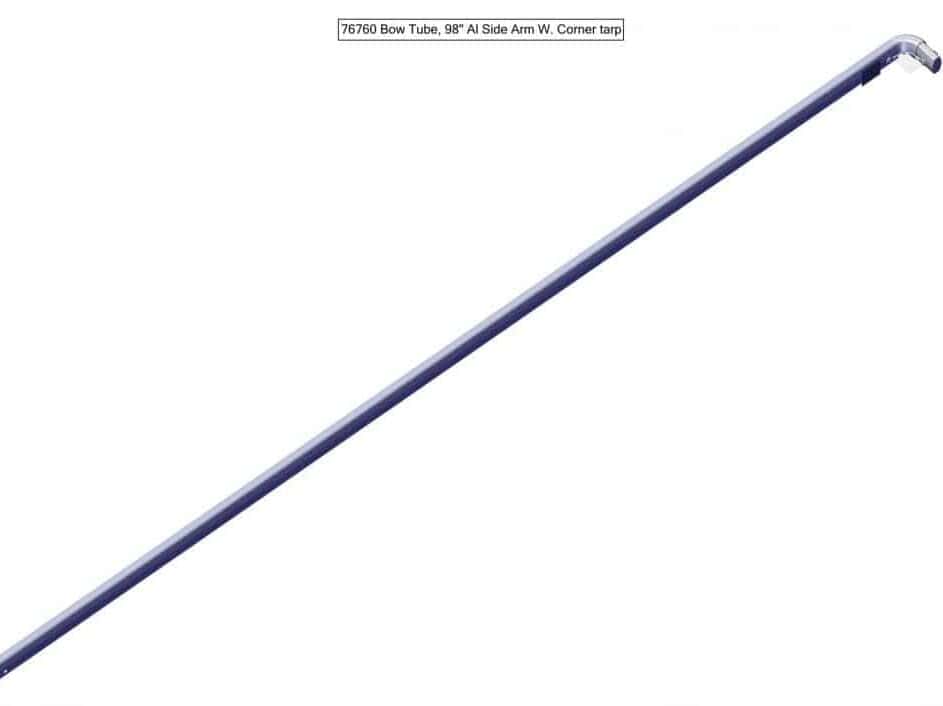 Roll Rite 98″ Side Arm Bow Tube with 90 Corner