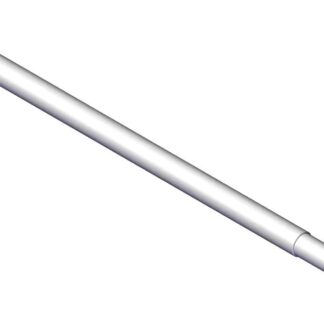 Roll Rite 36945 Axle, Steel 2″ Axle Extension Swedged One End (3′)