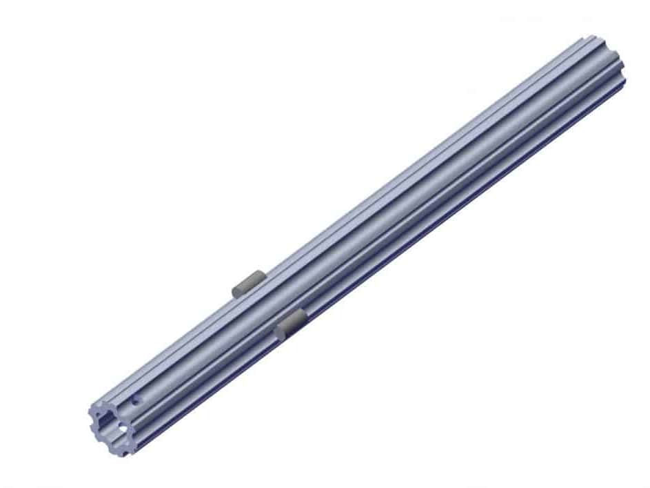 Roll Rite 36940 Axle Adapter for 2 Axle, 21 Extrusion Tube 2 OD - 1 ID