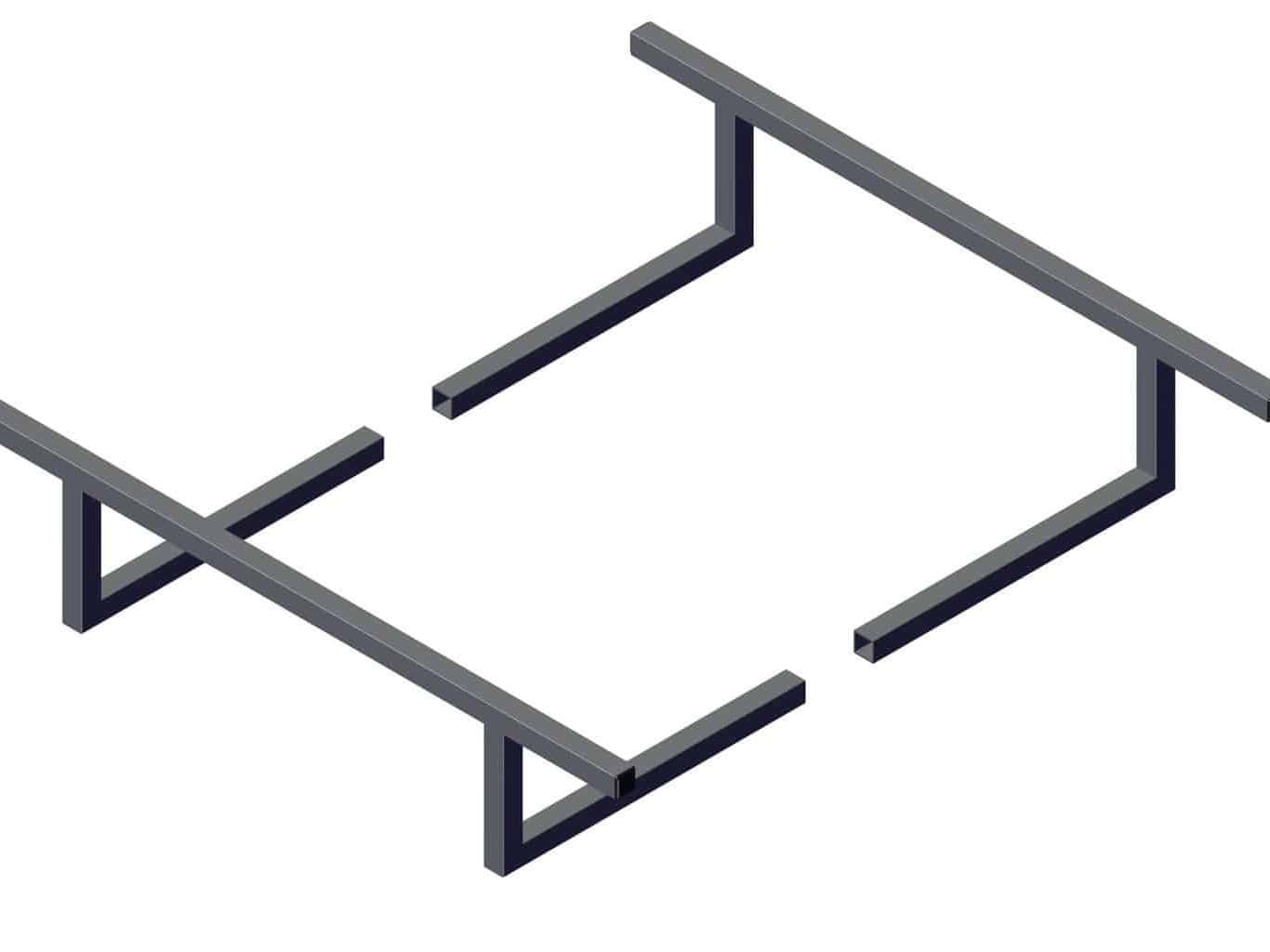 Roll Rite 46164 Mounting Bracket for Narrow Profile Sliding Pivot - Set
