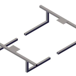 Roll Rite 46264 Top Mount Pivots Tube Kit for 6 & 8 Spring