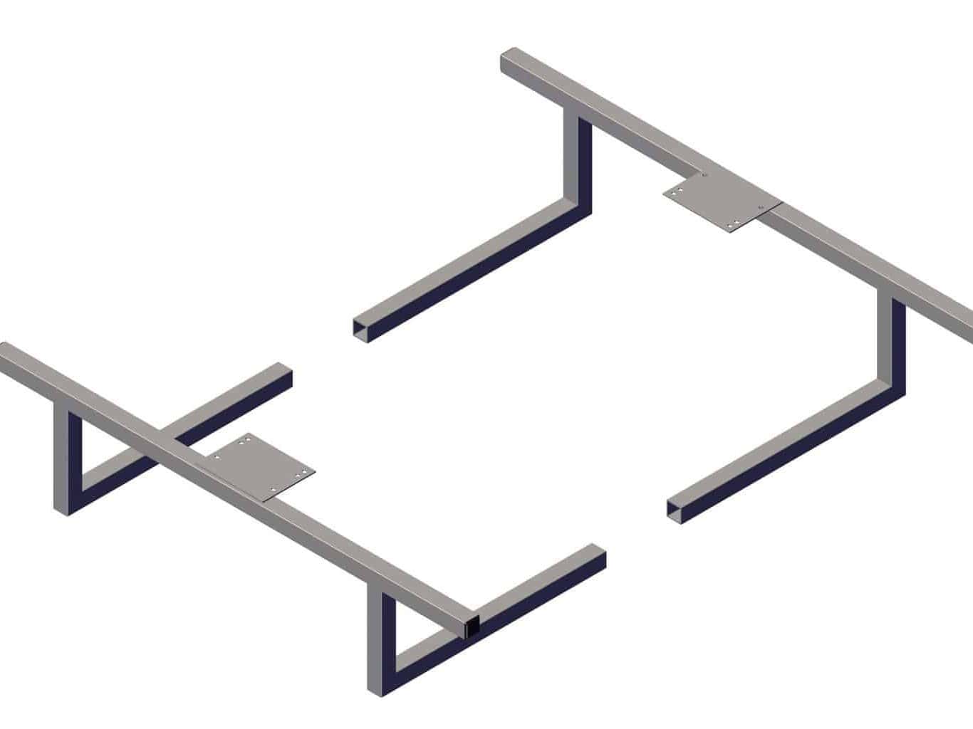 Roll Rite 46264 Top Mount Pivots Tube Kit for 6 & 8 Spring