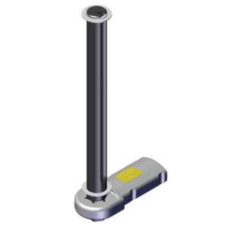 Roll Rite 46407 Pivot Pin for 16-Spring Roller Bearing Pivot, Driver Side