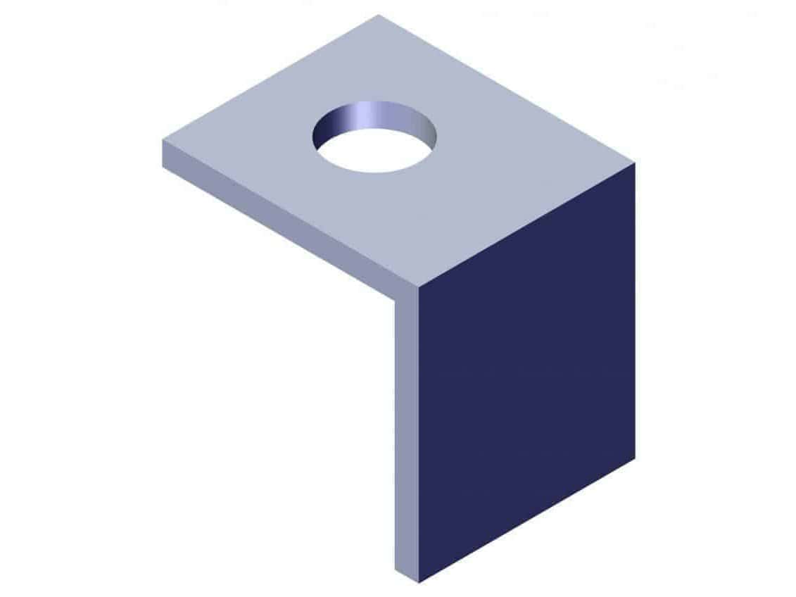 Roll Rite 46734 Guide Retainer Bracket for Narrow Sliding Pivot Sliding Rail