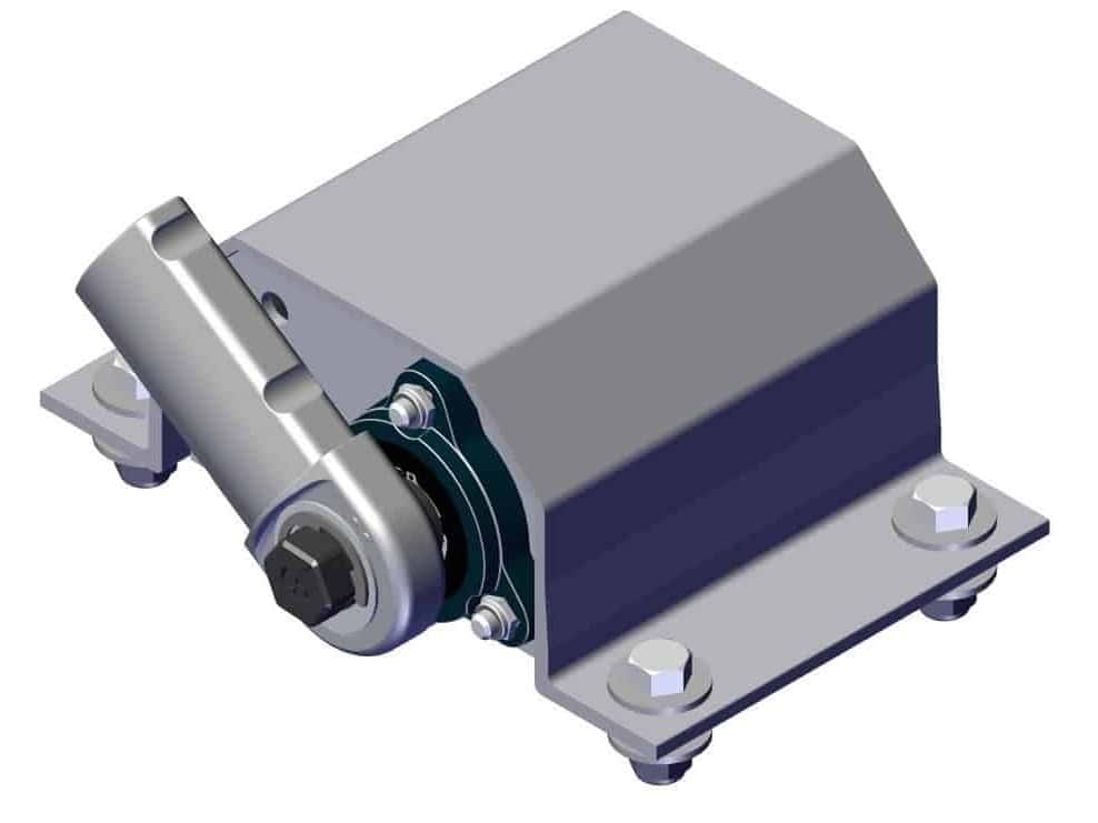Roll Rite 47480 Pivot Assembly - 8 Spring Top Mount without Tube - Passenger Side
