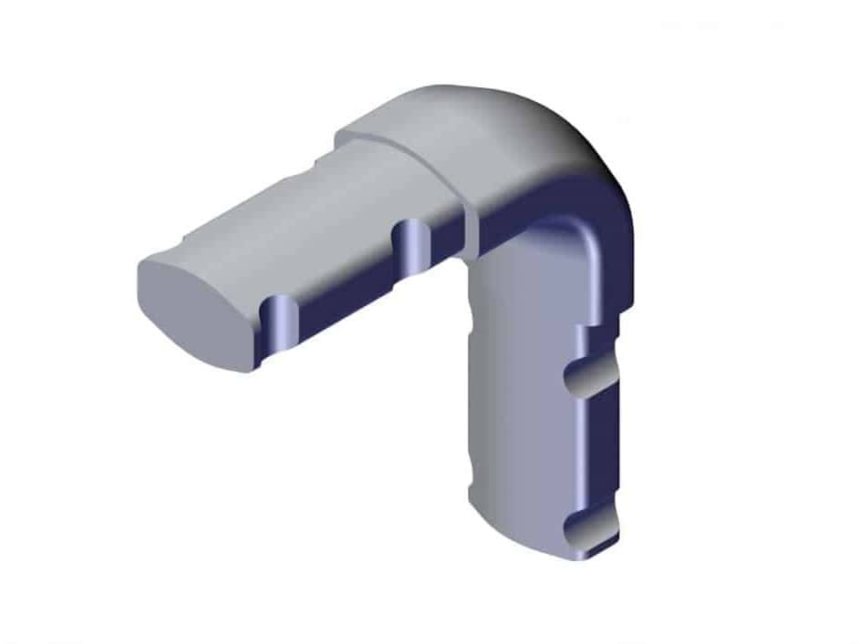 Roll Rite 76805, 90 Degree Extreme Duty Corner Casting