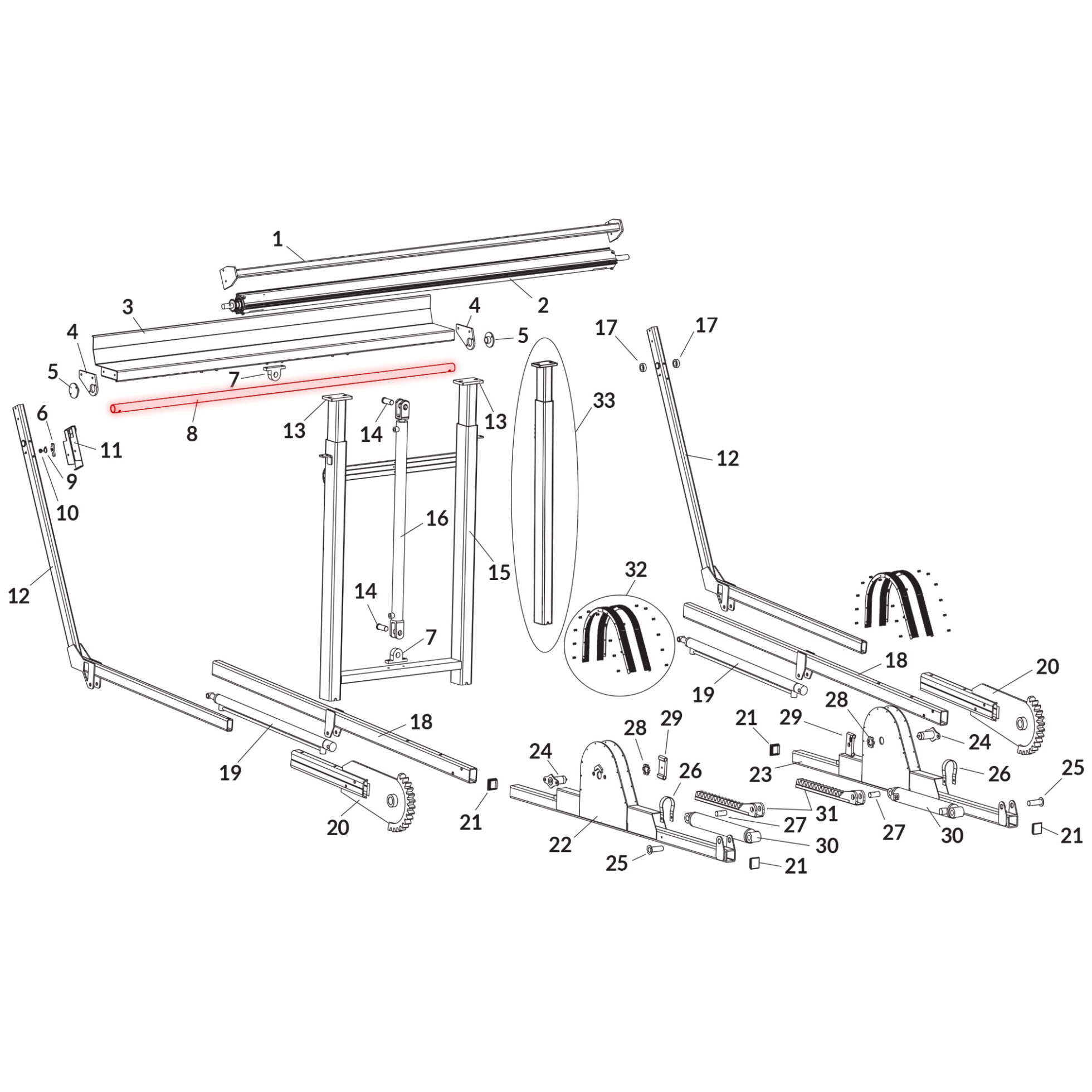 Donovan SWAT 1808865 Tarp Tube
