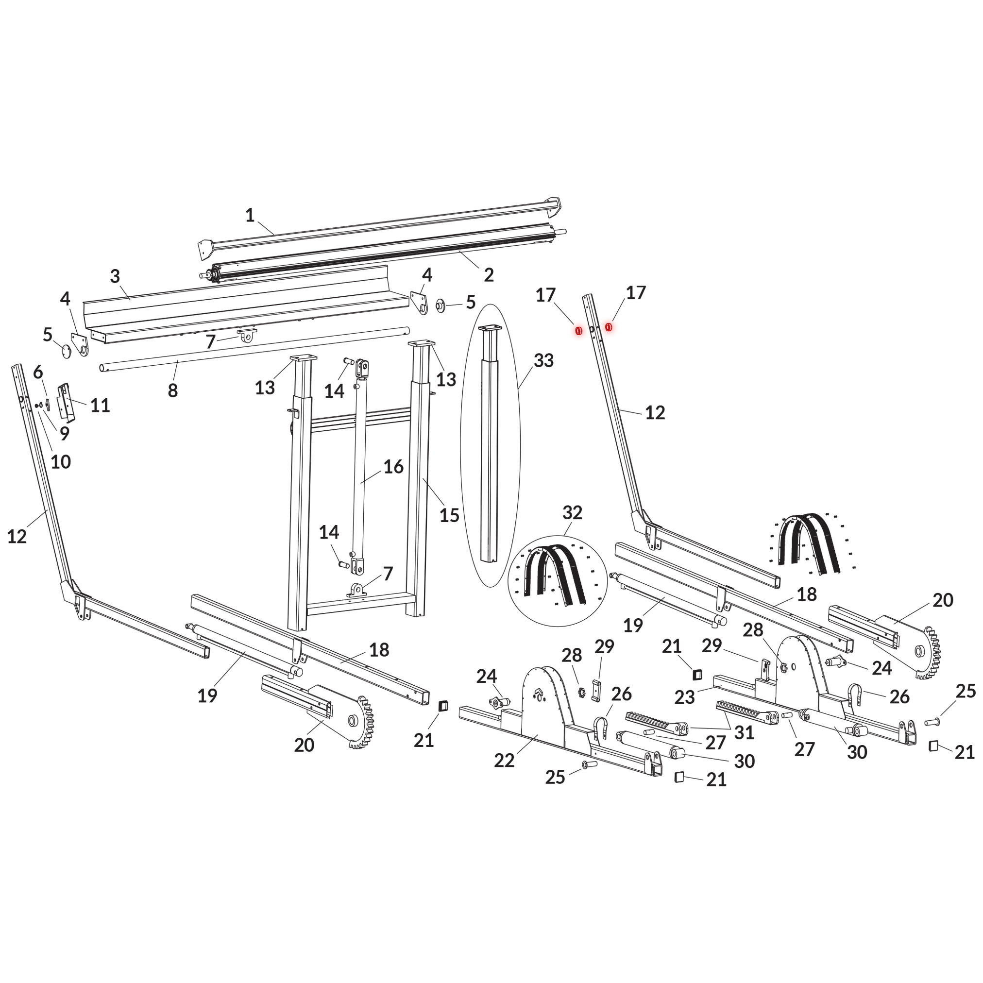 SWAT 1808855 1" Shaft Locking Collar | Donovan Tarp
