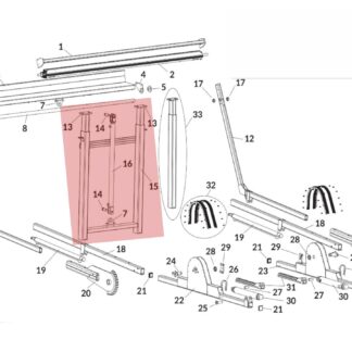 SWAT 1809687 Gantry with Telescopic Legs Donovan Tarp