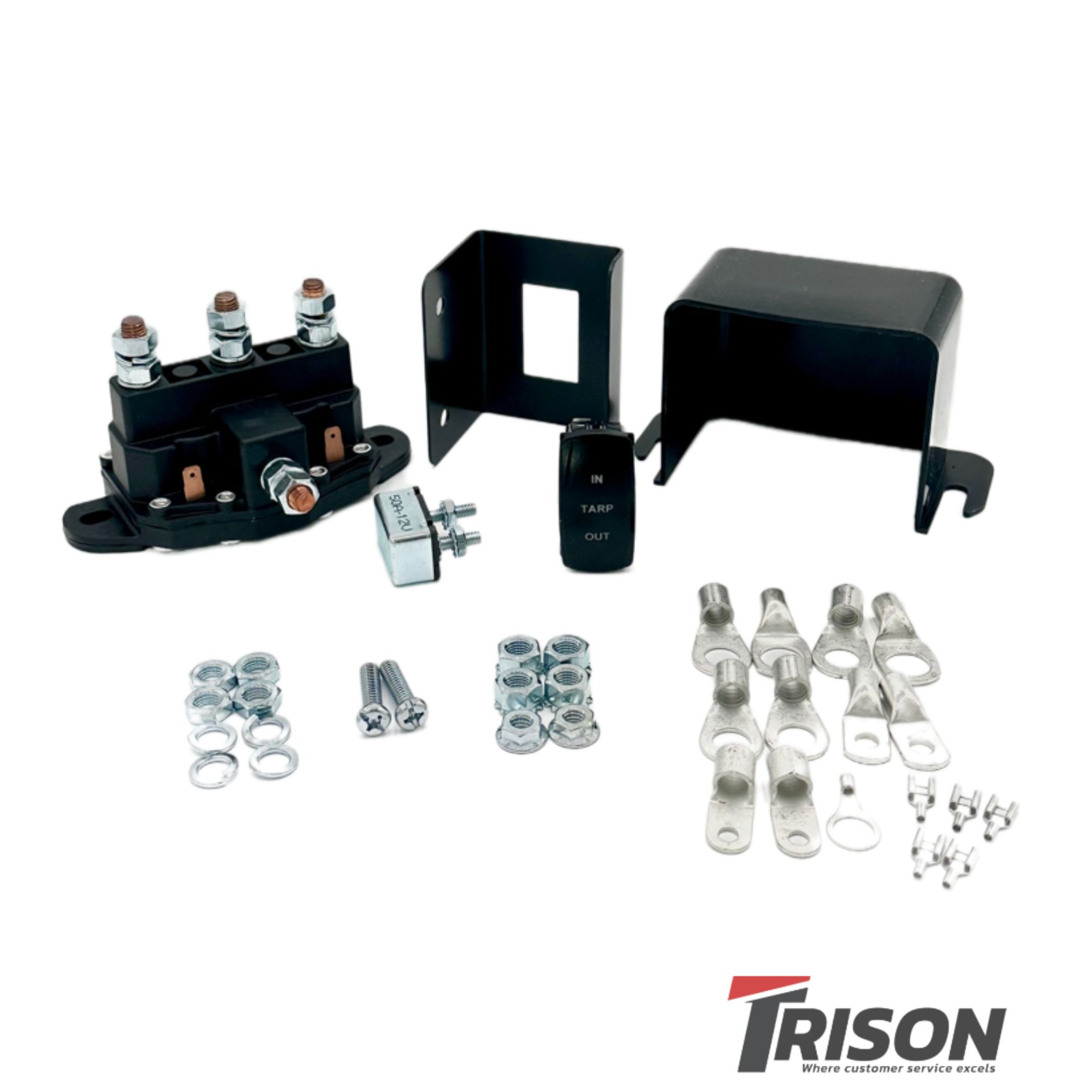 Reverse Polarity Solenoid & Switch Kit with Cover