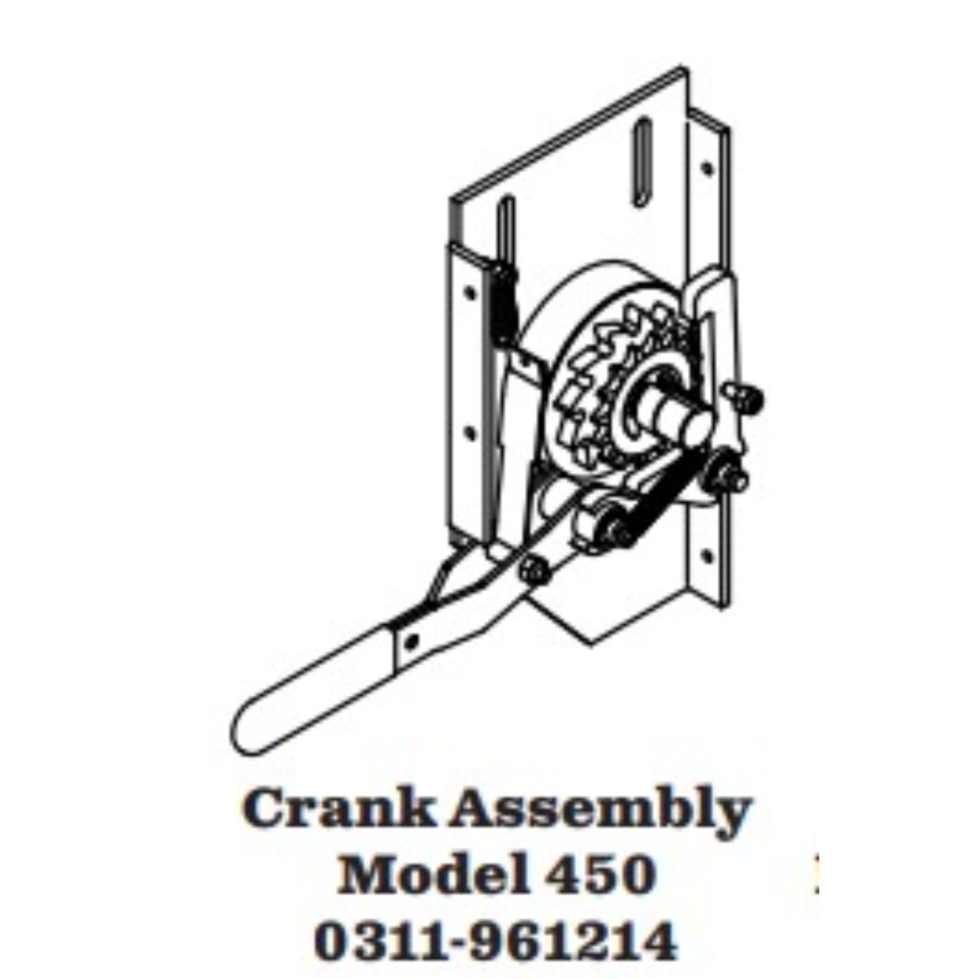 Aero 0311-961214 Hand Crank Assembly