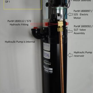Donovan Hy Tower DL, 1800762 Electric Hydraulic Pump Assembly 12V
