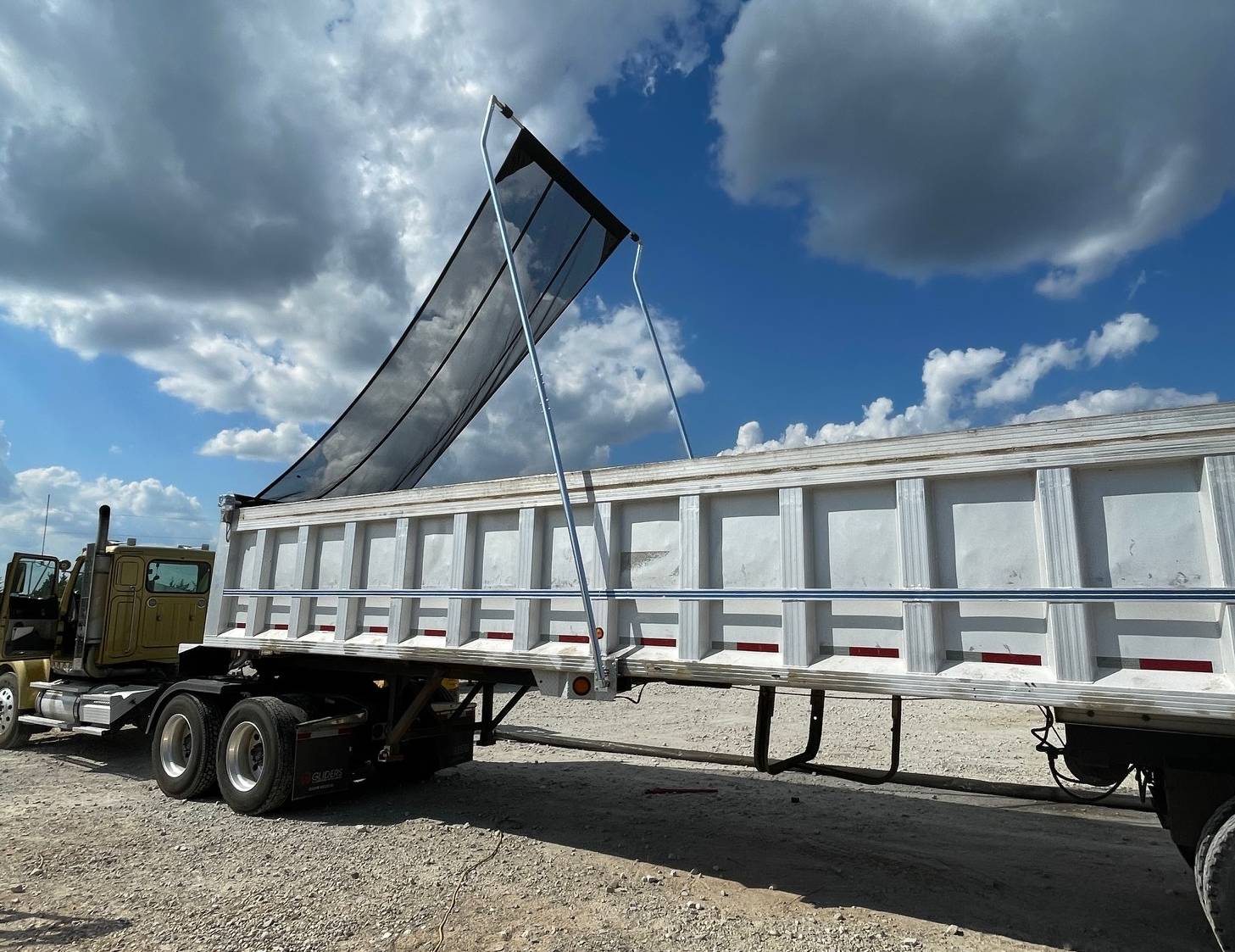 Dump Trailer Tarp System