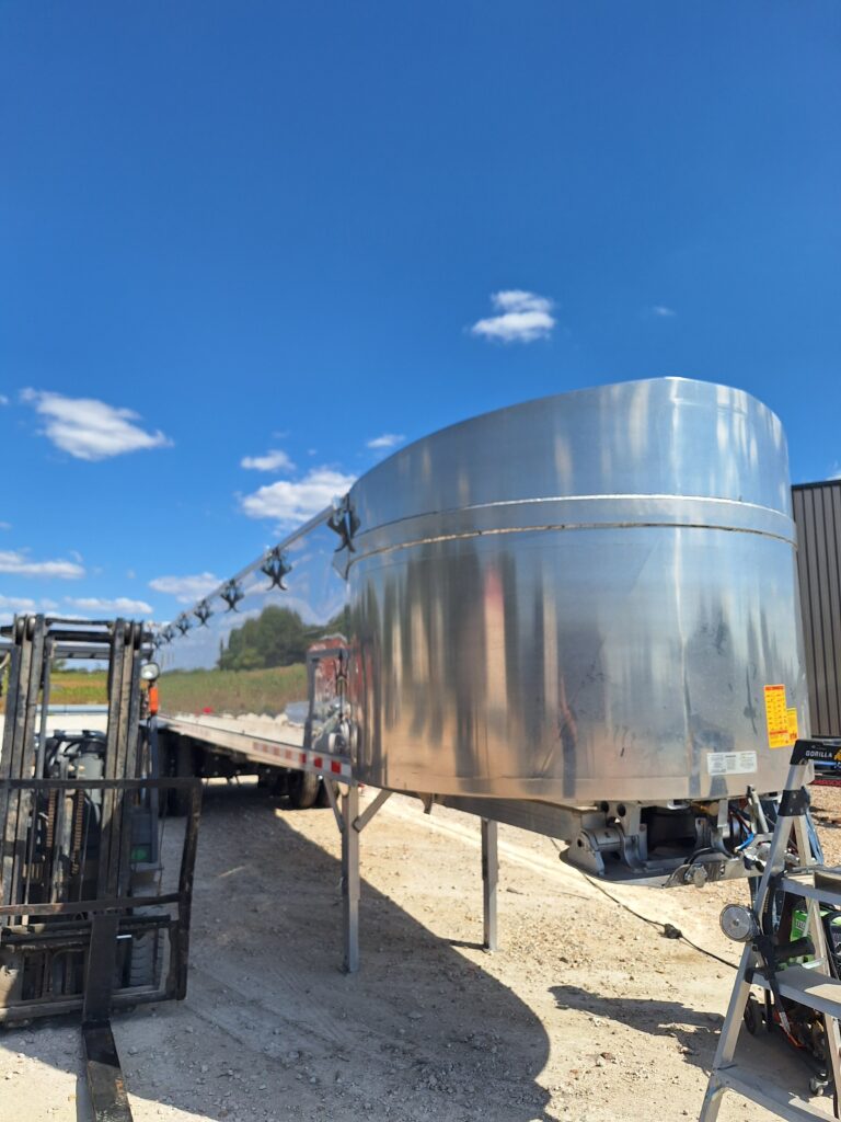 Trident End Dump Trailer
