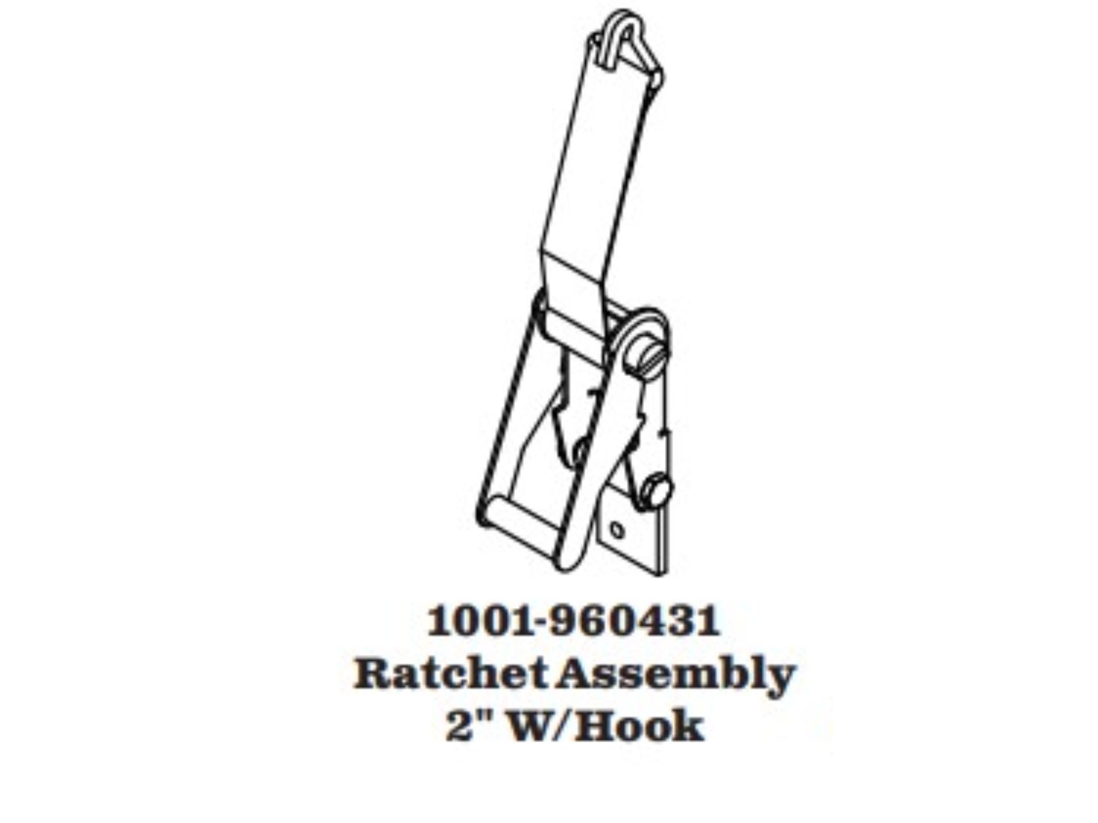 Aero 1001-960431 Ratchet Assembly