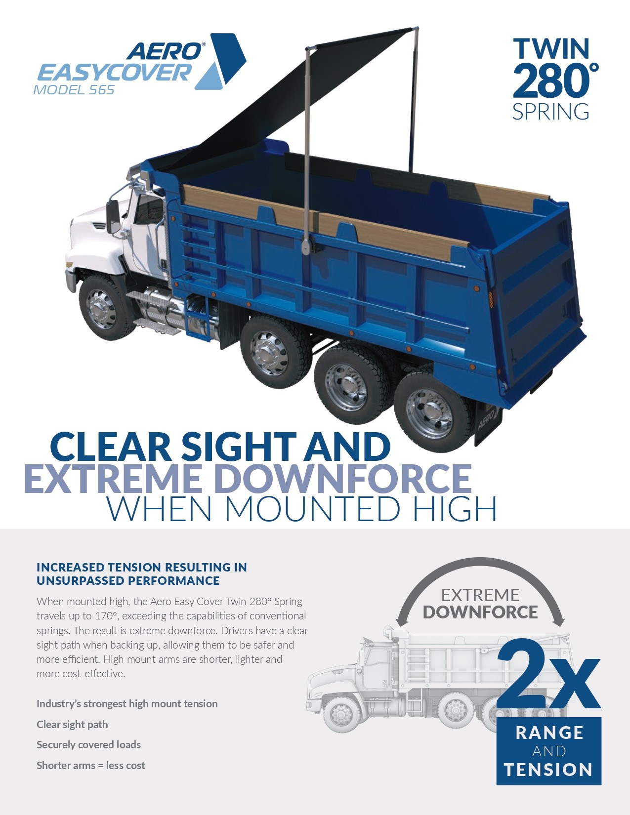 Aero Easy Cover 465/565 Tarp System