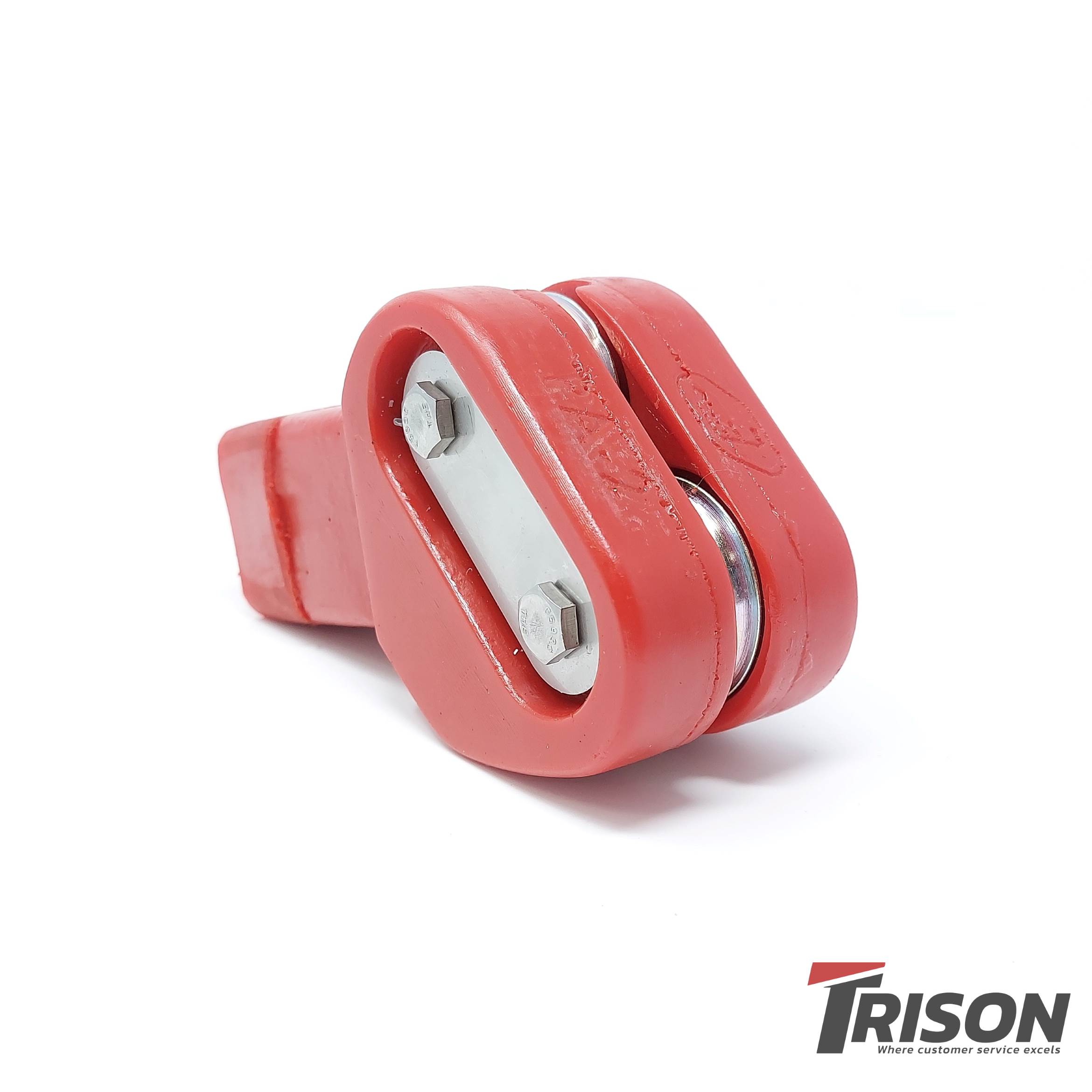 E-Cargo 101A1026 Double Pulley Head for External Tensioner