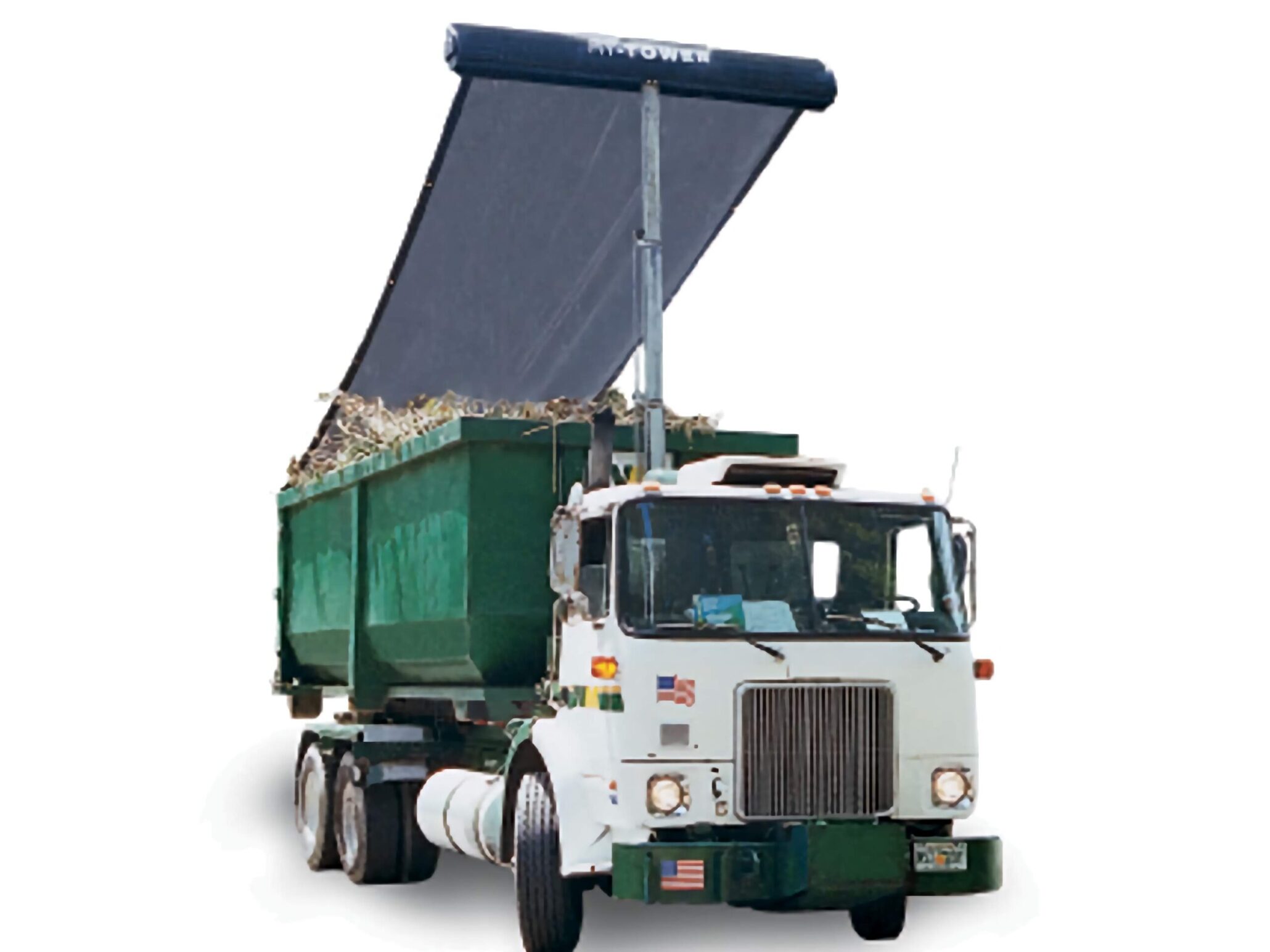 Donovan HY-Tower Armless Tarp System for Roll-Off Containers