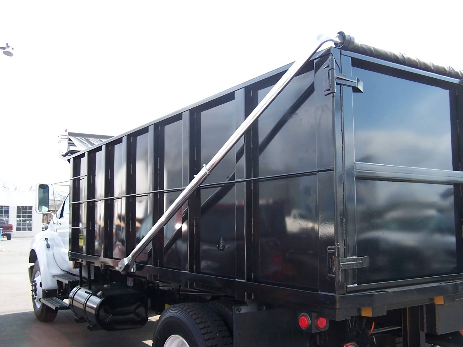 US Tarp Electric Dump Truck Tarp System