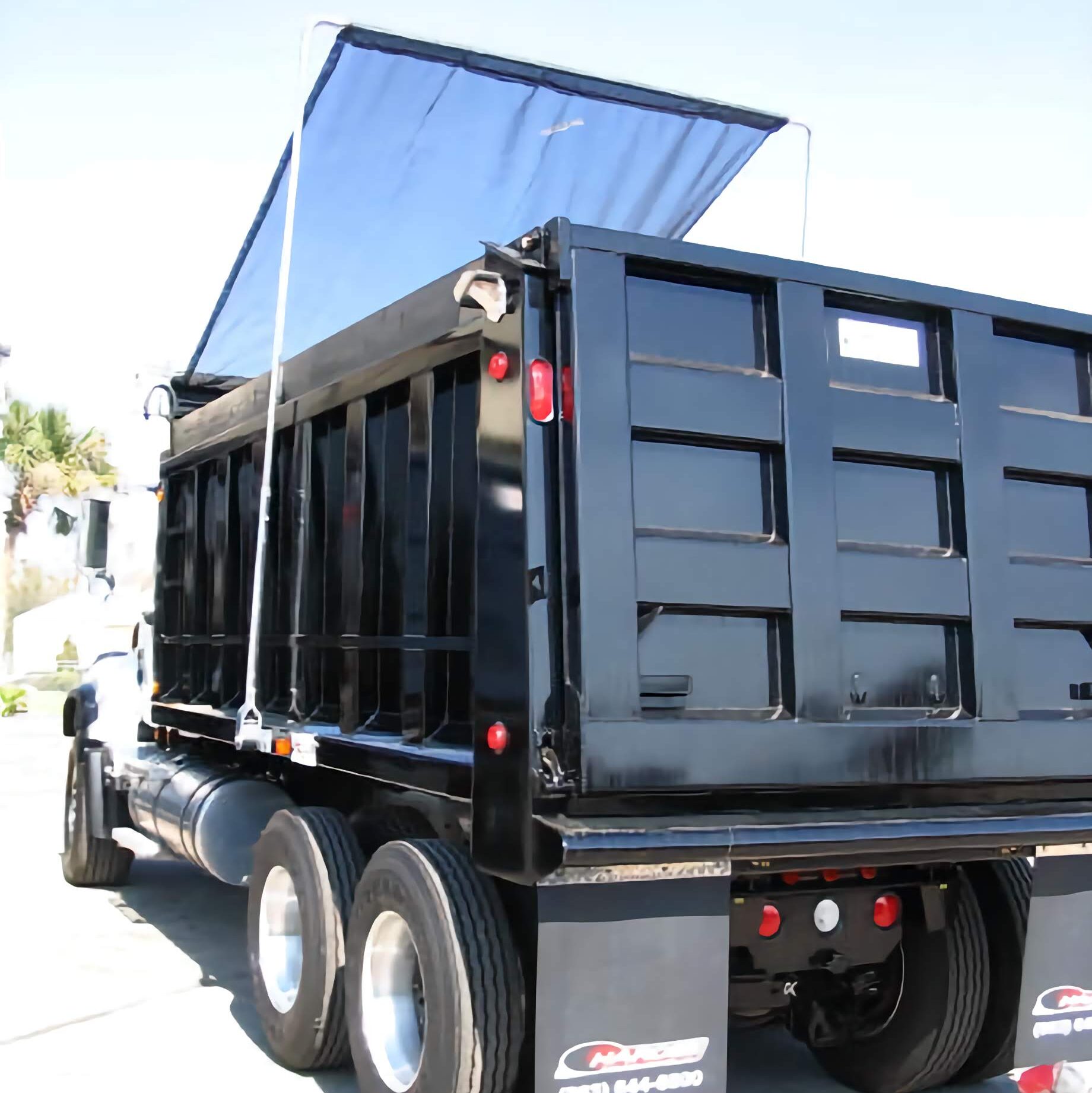 US Tarp Steel Electric Dump Truck Tarp System