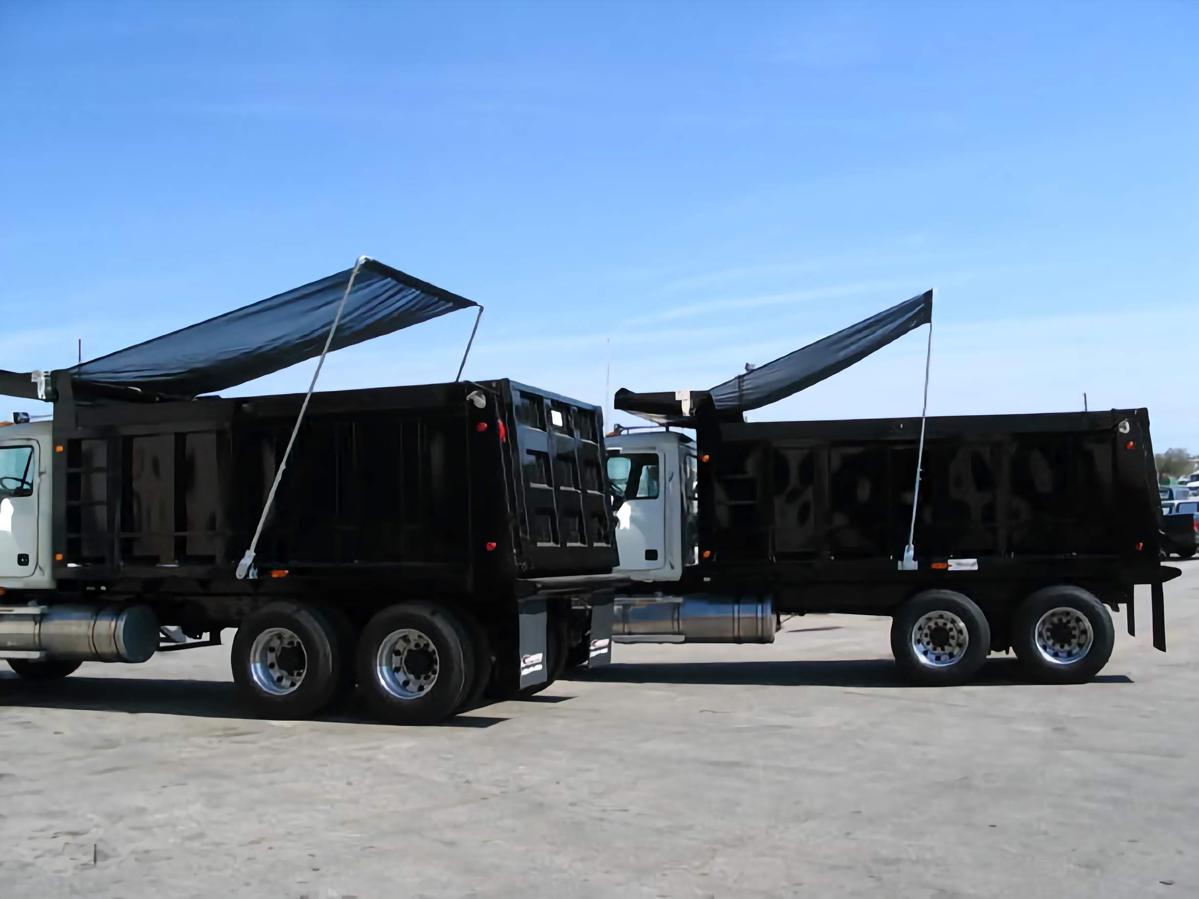 US Tarp Steel Electric Dump Truck Tarp System