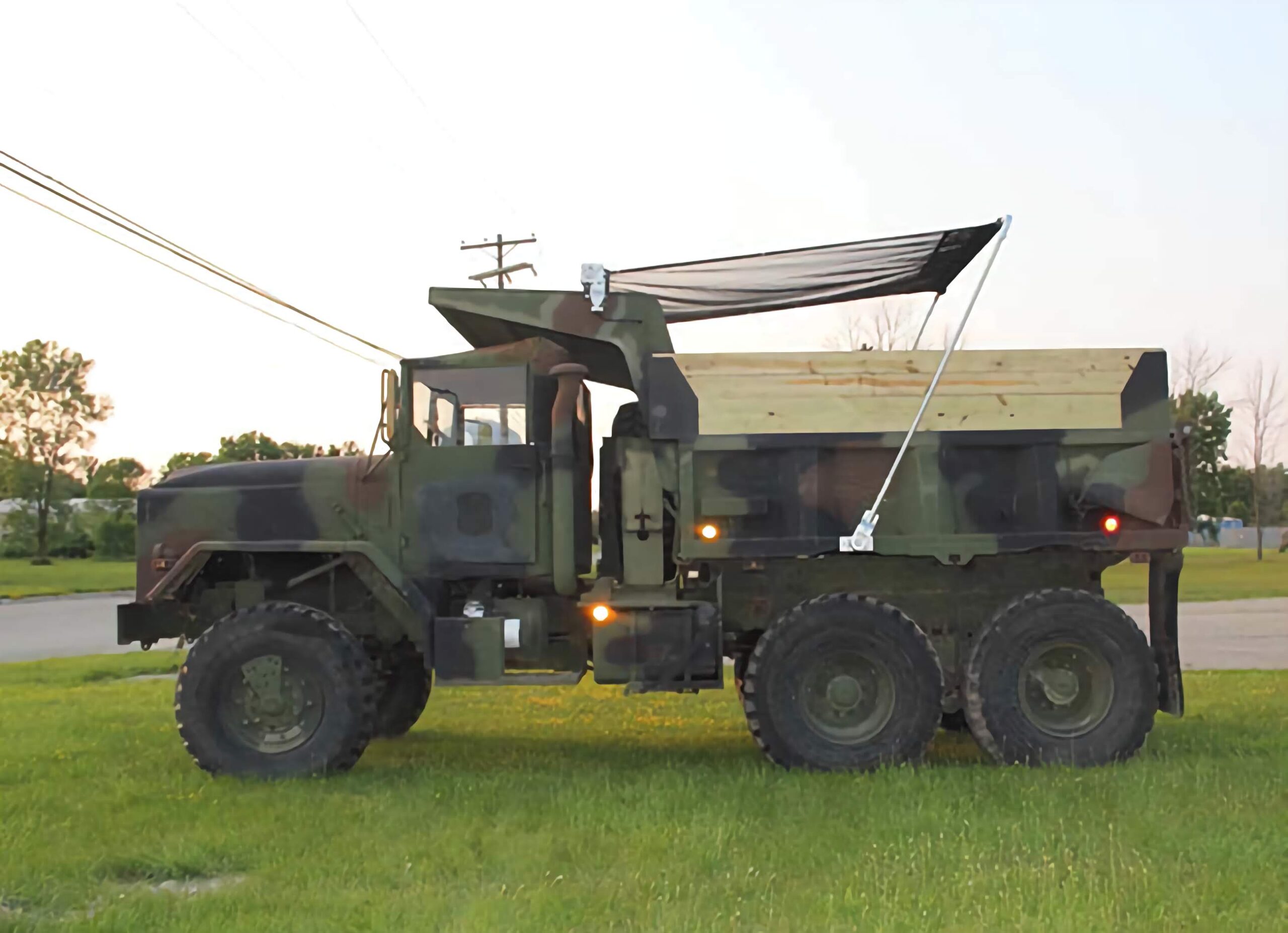 US Tarp Steel Electric Dump Truck Tarp System