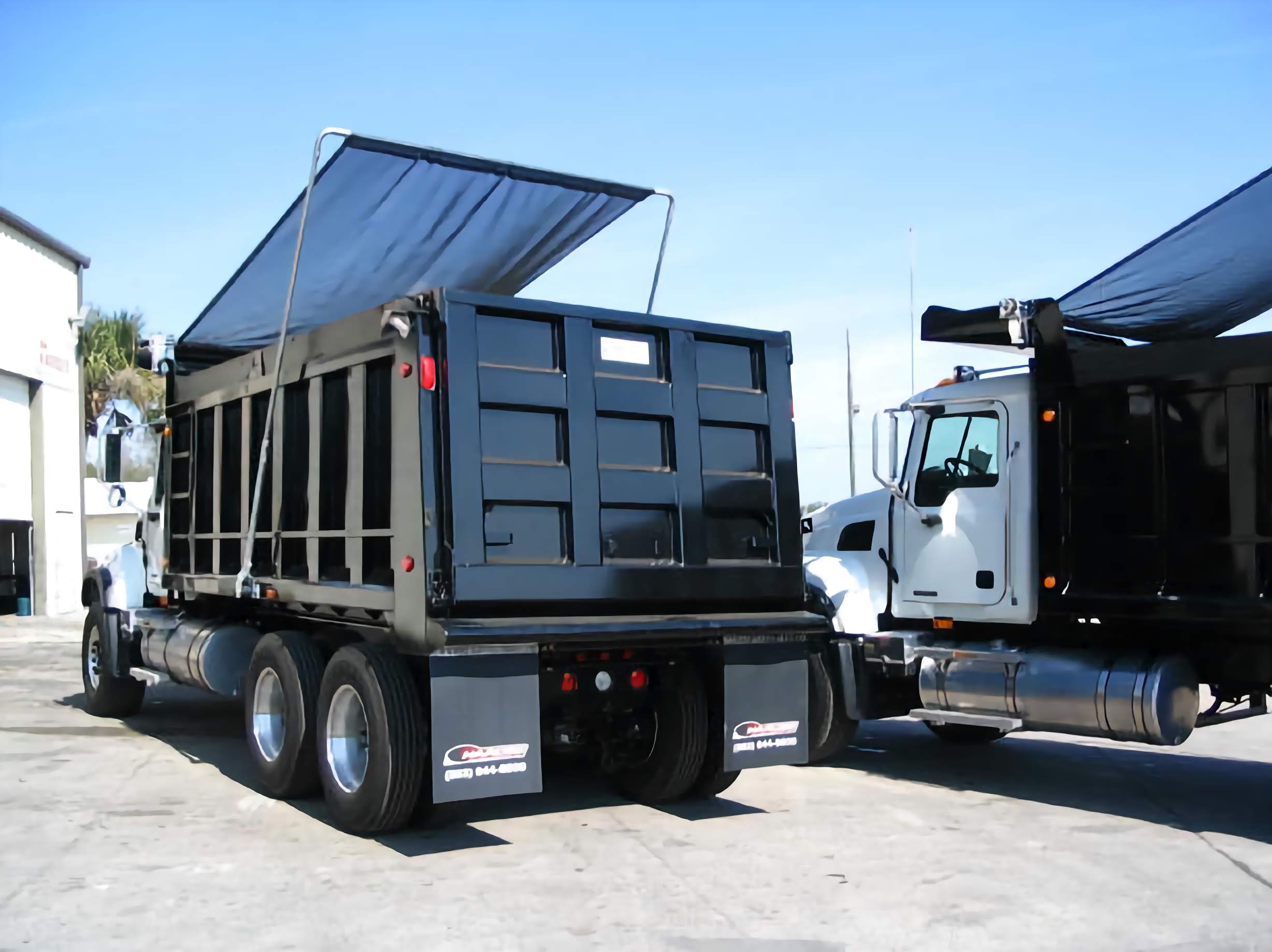 US Tarp Steel Electric Dump Truck Tarp System