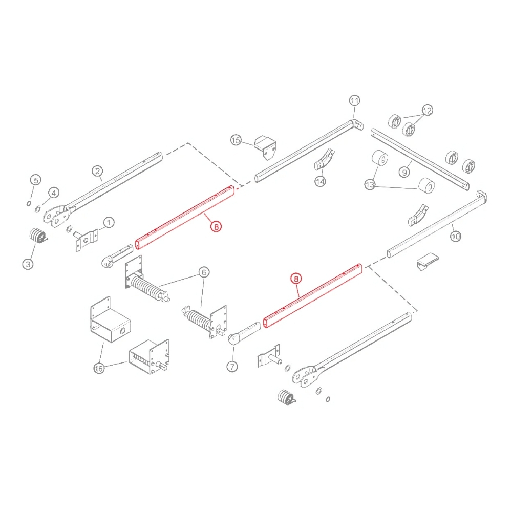 US Tarp Underbody Aluminum Lower Arm