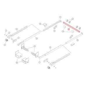 US Tarp 11232 Aluminum Cross Tube