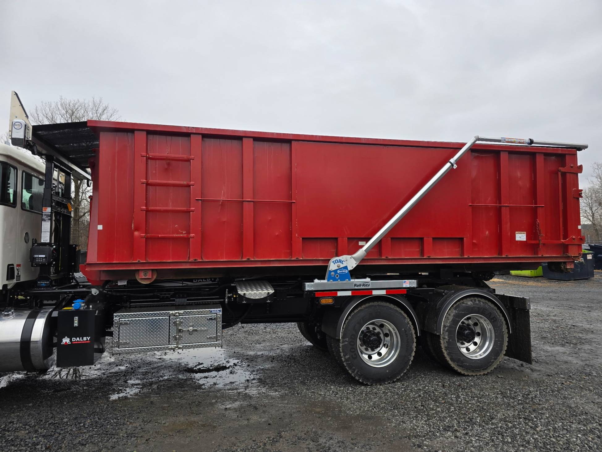 Roll Rite DC850 Electric Tarp System For Roll-Off Trucks & Hooklift Containers