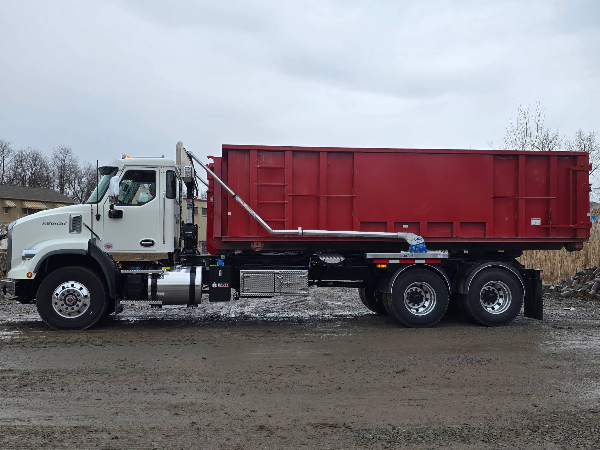 Roll Rite DC850 Electric Tarp System For Roll-Off Trucks & Hooklift Containers