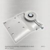 Cramaro 107711 Rear Bracket Assembly RH with 4" Pulley – Slide-N-Go Tarp Systems