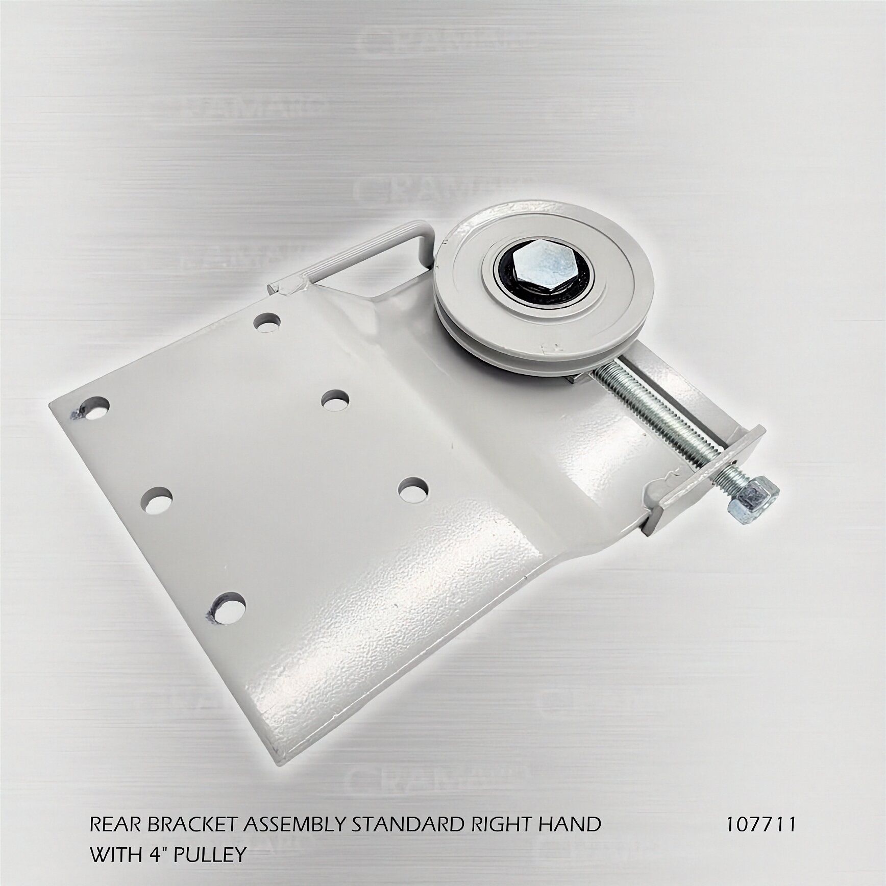 Cramaro 107711 Rear Bracket Assembly RH with 4" Pulley – Slide-N-Go Tarp Systems