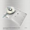 Cramaro 107772 Rear Bracket Assembly LH with 5" Pulley – Slide-N-Go Tarp Systems