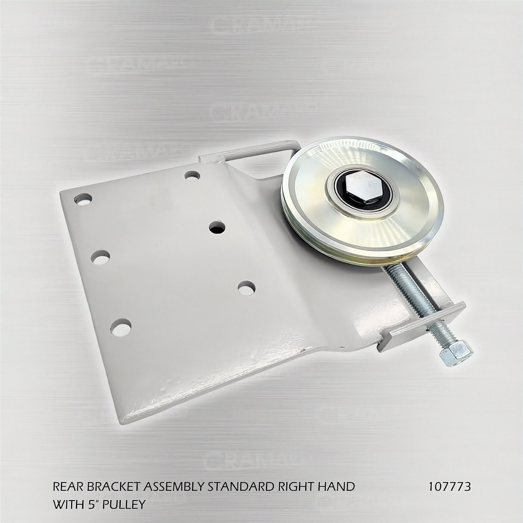 Cramaro 107773 Rear Bracket Assembly RH with 5" Pulley – Slide-N-Go Tarp Systems
