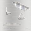Cramaro 109028 Aluminum Anti-Lift Clip Guide – Slide-N-Go & Mentor Tarp Systems