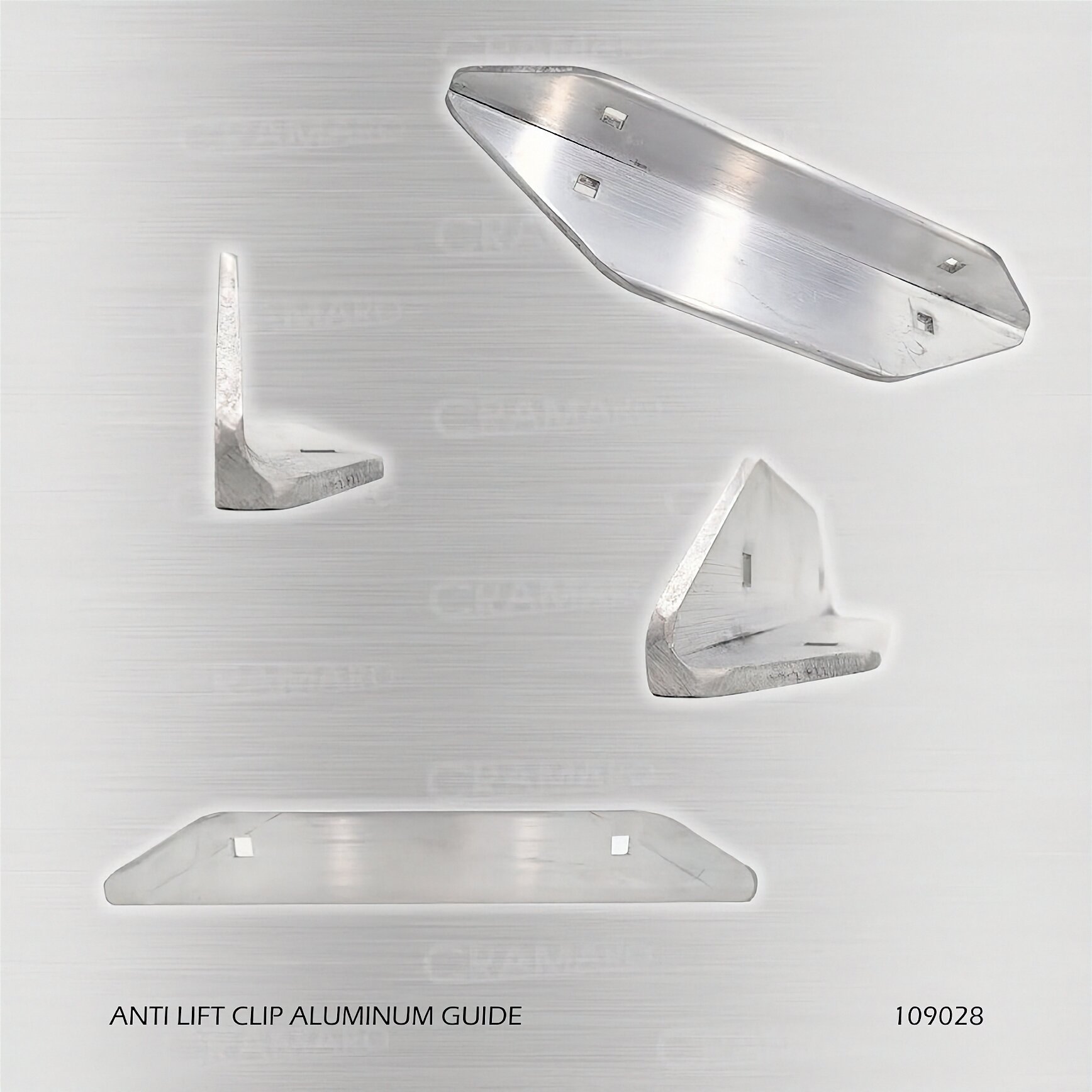 Cramaro 109028 Aluminum Anti-Lift Clip Guide – Slide-N-Go & Mentor Tarp Systems