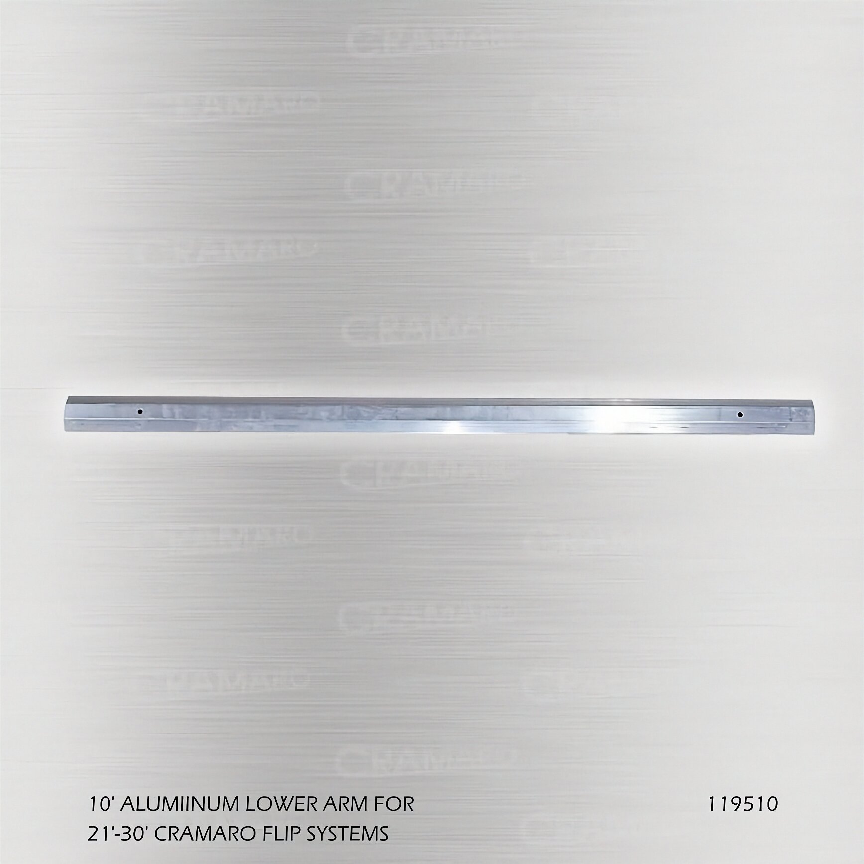 Cramaro 119510 10' Aluminum Lower Arm – Flip-N-Go Tarp Systems