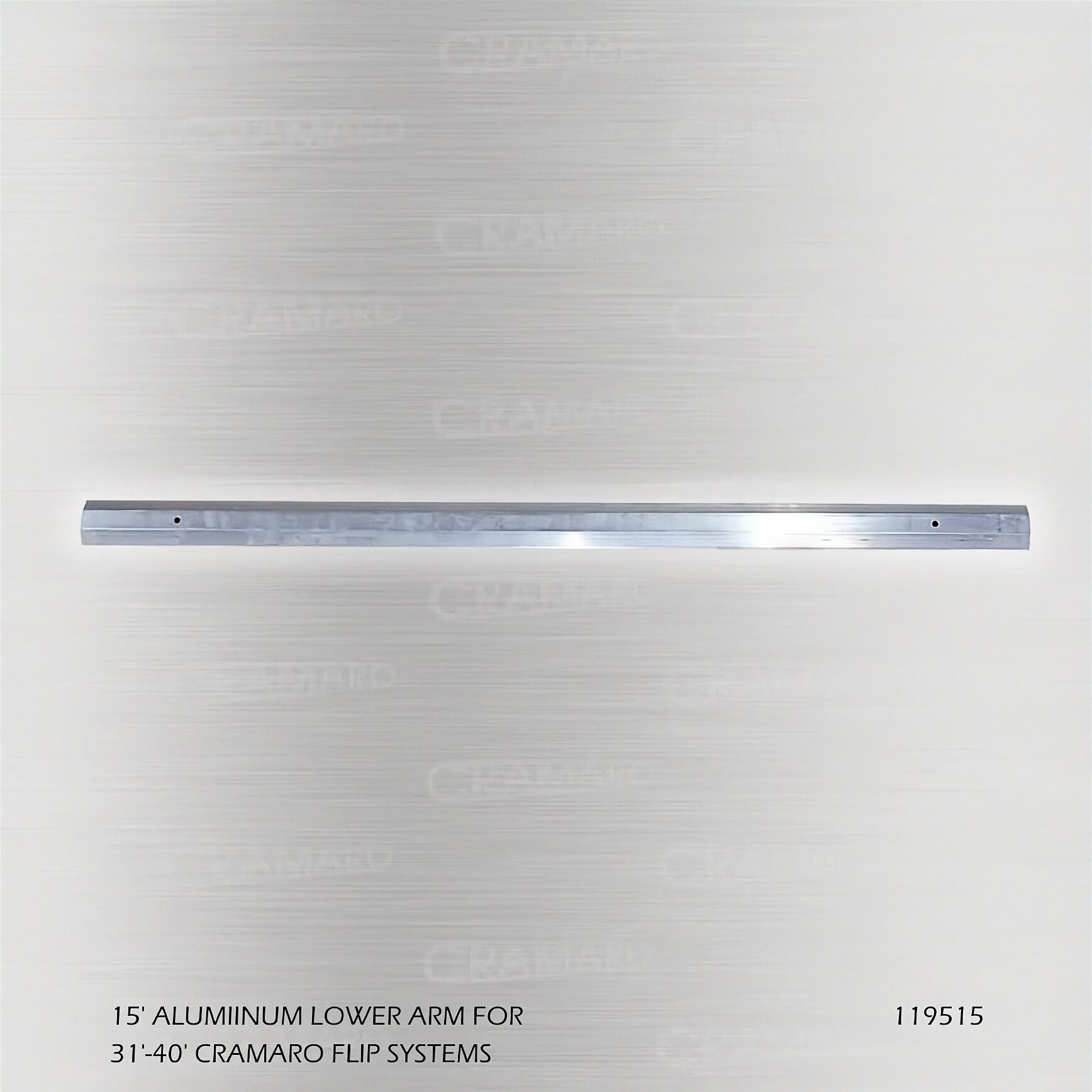 Cramaro 119515 15' Aluminum Lower Arm – Flip-N-Go Tarp Systems
