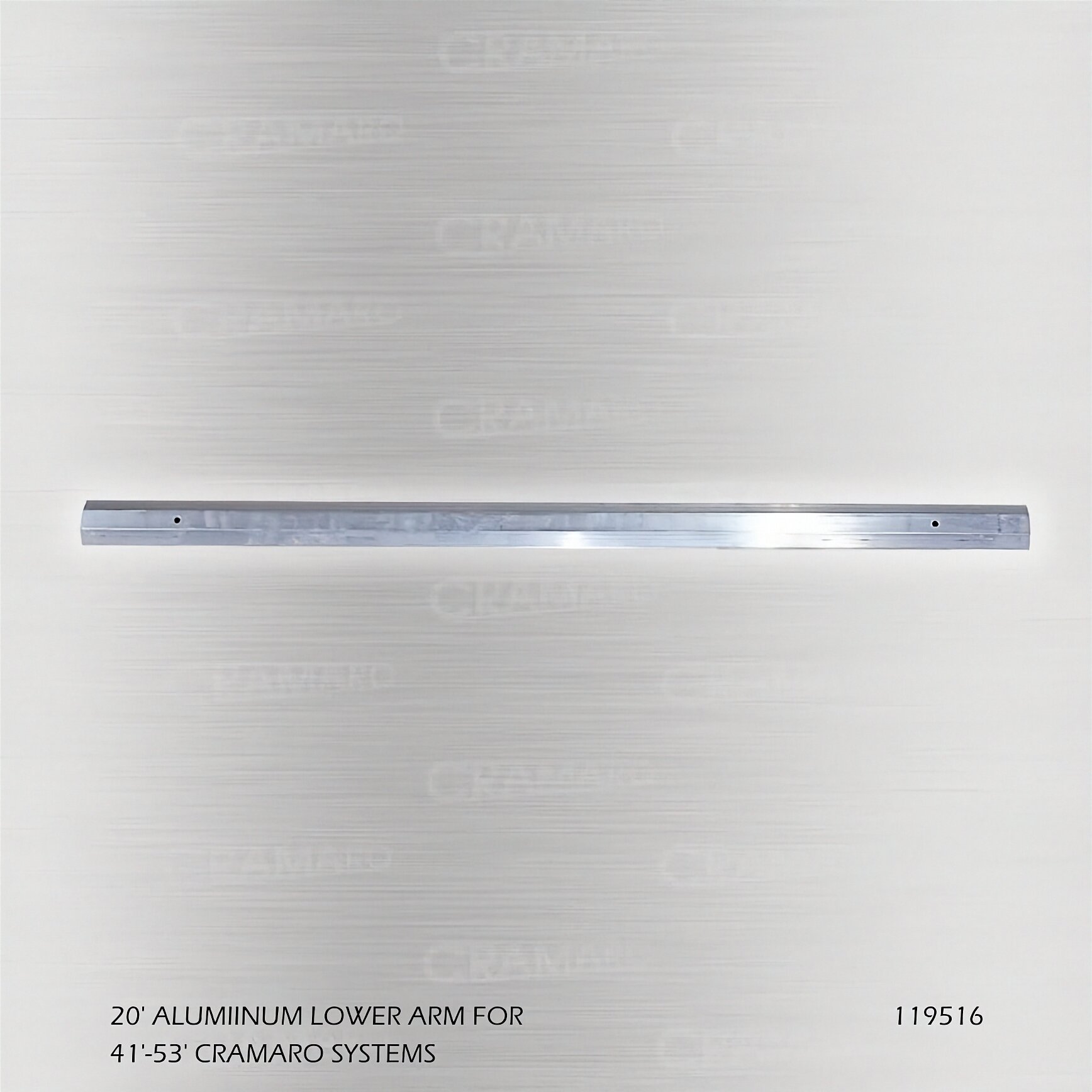 Cramaro 119516 20' Aluminum Lower Arm – Flip-N-Go Tarp Systems