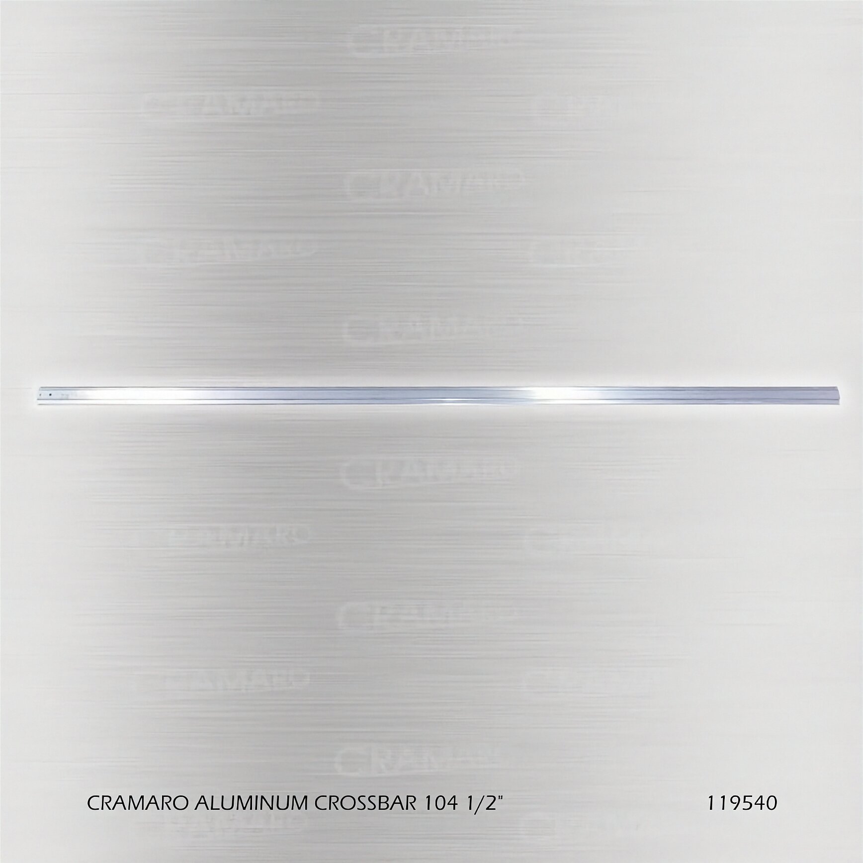 Cramaro 119540 Aluminum Crossbar 104-12 – Flip-N-Go Tarp Systems
