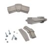 Cramaro 1197661 148° Aluminum Elbow Corner Kit – Flip-N-Go Tarp System