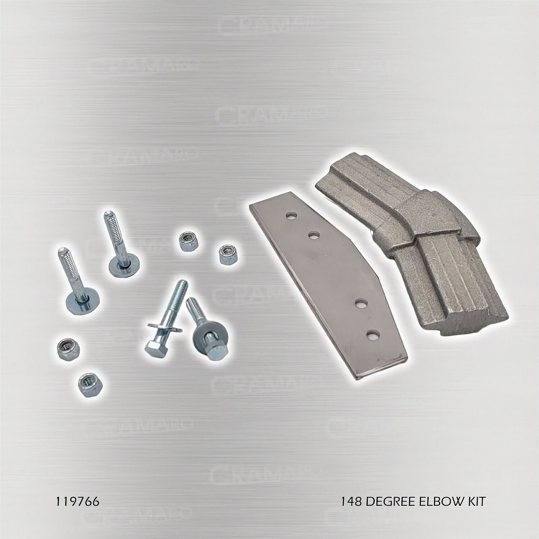 Cramaro 1197661 148° Aluminum Elbow Corner Kit – Flip-N-Go Tarp System