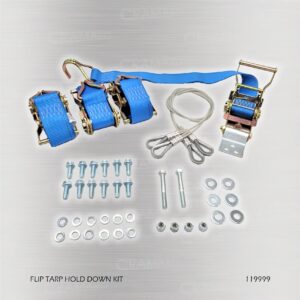 Cramaro 119999 Flip Tarp Hold Down Kit – Complete Strap & Cable Kit