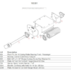 Roll Rite 103301 Pivot, UB Assembly – 12-Spring Passenger Side (Without Tube)