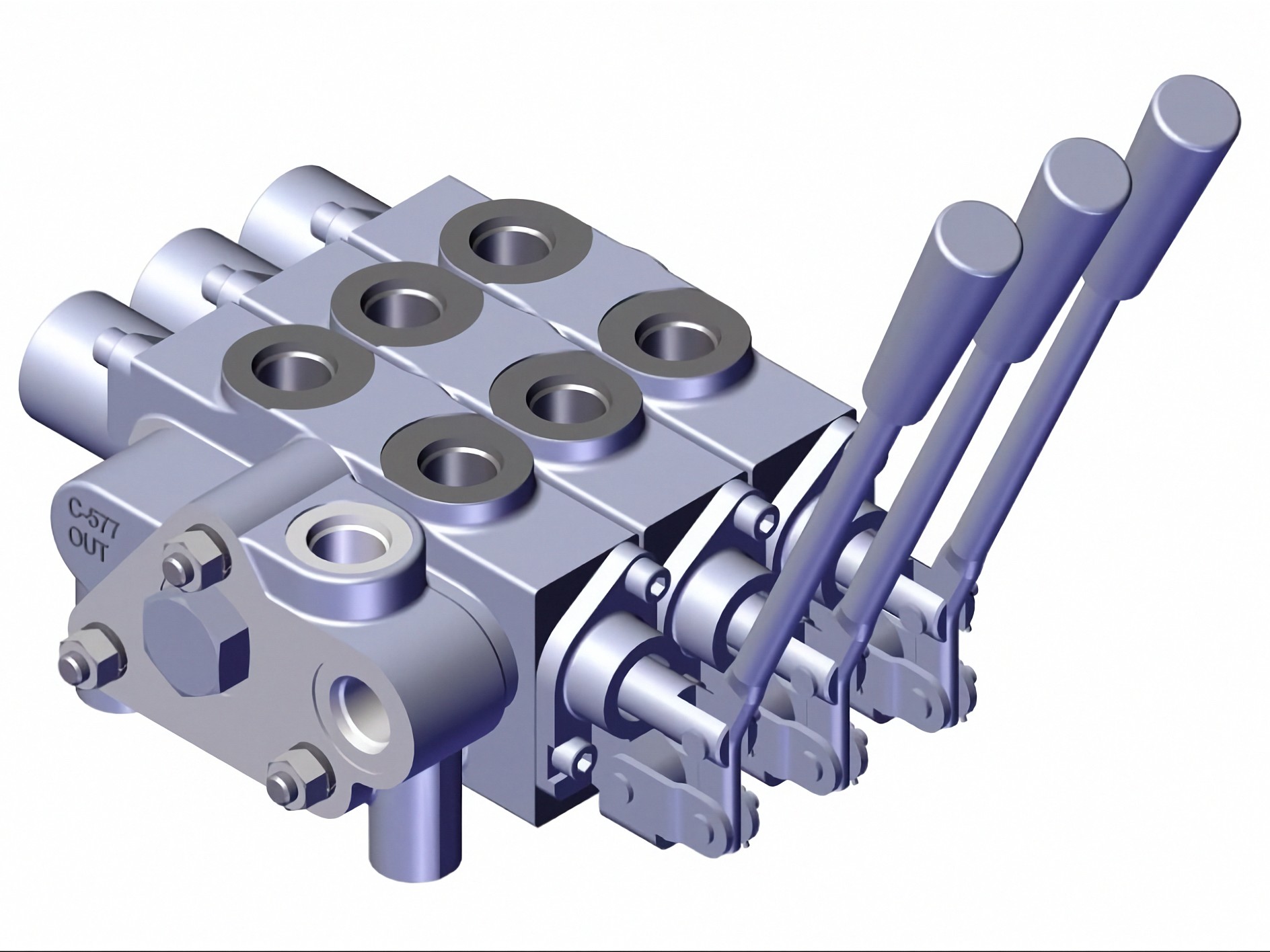 Roll Rite 79130 Triple Spool Hydraulic Control (ALC300310 Series)
