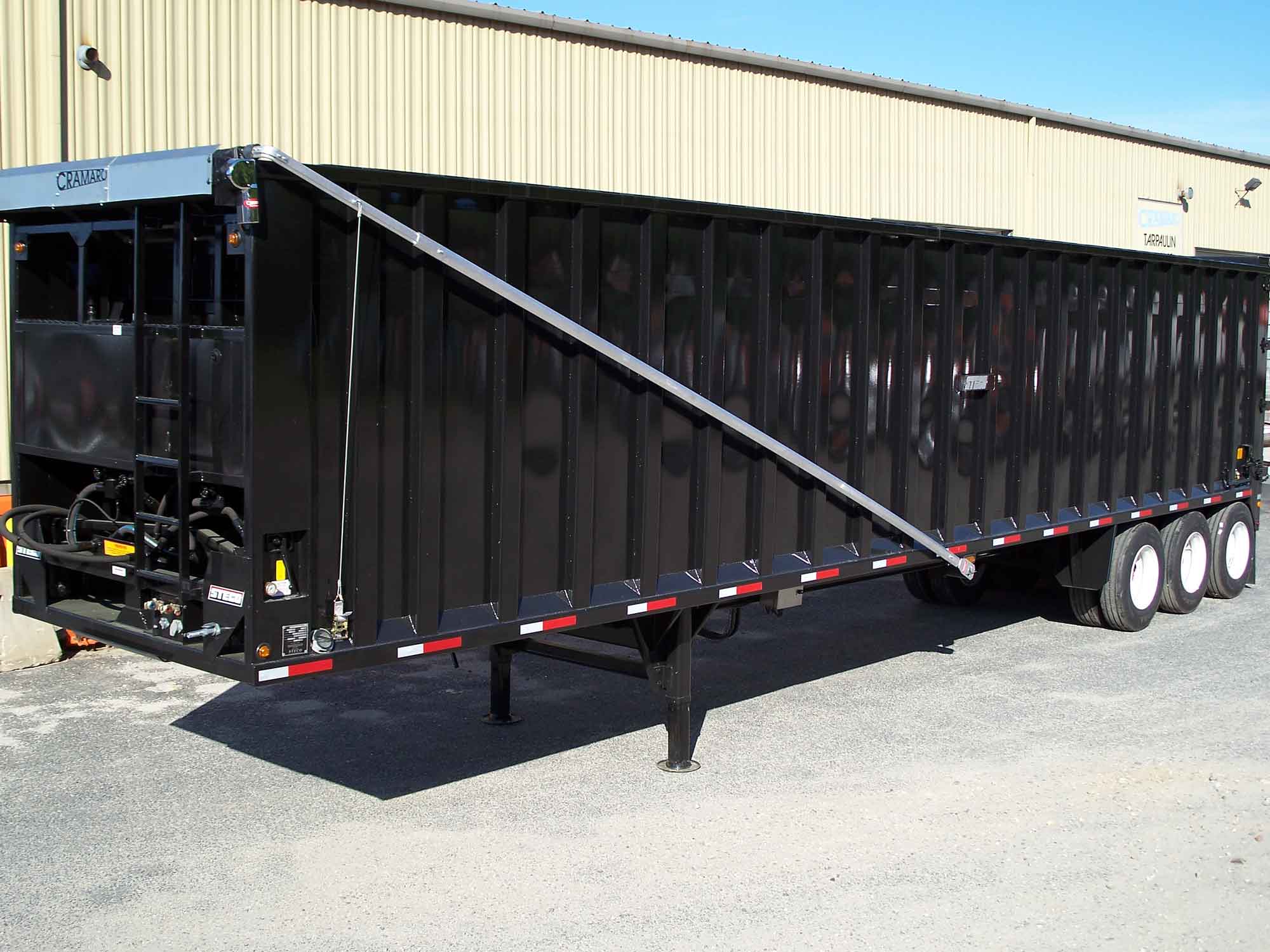 Cramaro Flip N Go™ Electric Dump Trailer Tarp System