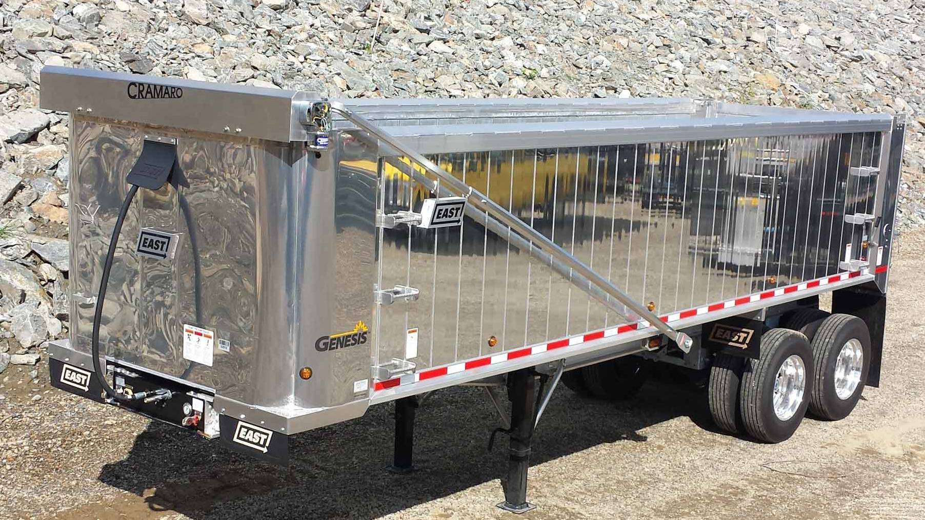 Cramaro Flip N Go™ Electric Dump Trailer Tarp System