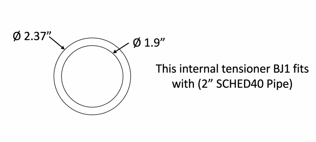 E-Cargo 101A1002-BJ1 Internal Tensioner-BJ1