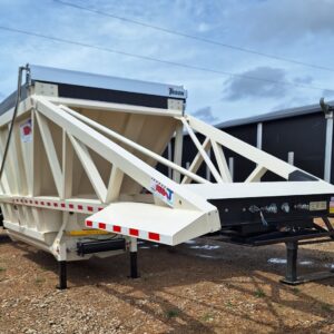 Heavy-Duty Electric Flip Tarp System for Belly Dump Trailers